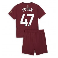 Manchester City Phil Foden #47 Replica Third Minikit 2024-25 Short Sleeve (+ pants)